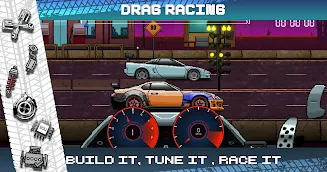 Pixel X Racer: Drag Racing Screenshot2