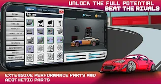 Pixel X Racer: Drag Racing Screenshot3