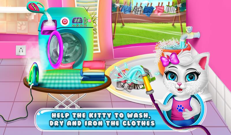 Kitty Cat Daycare Salon Games Screenshot14