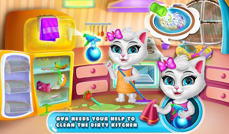 Kitty Cat Daycare Salon Games Screenshot13