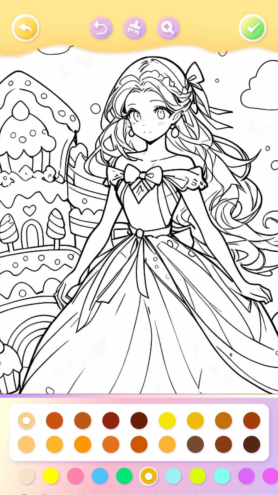 Princess Coloring Book for kid Screenshot8