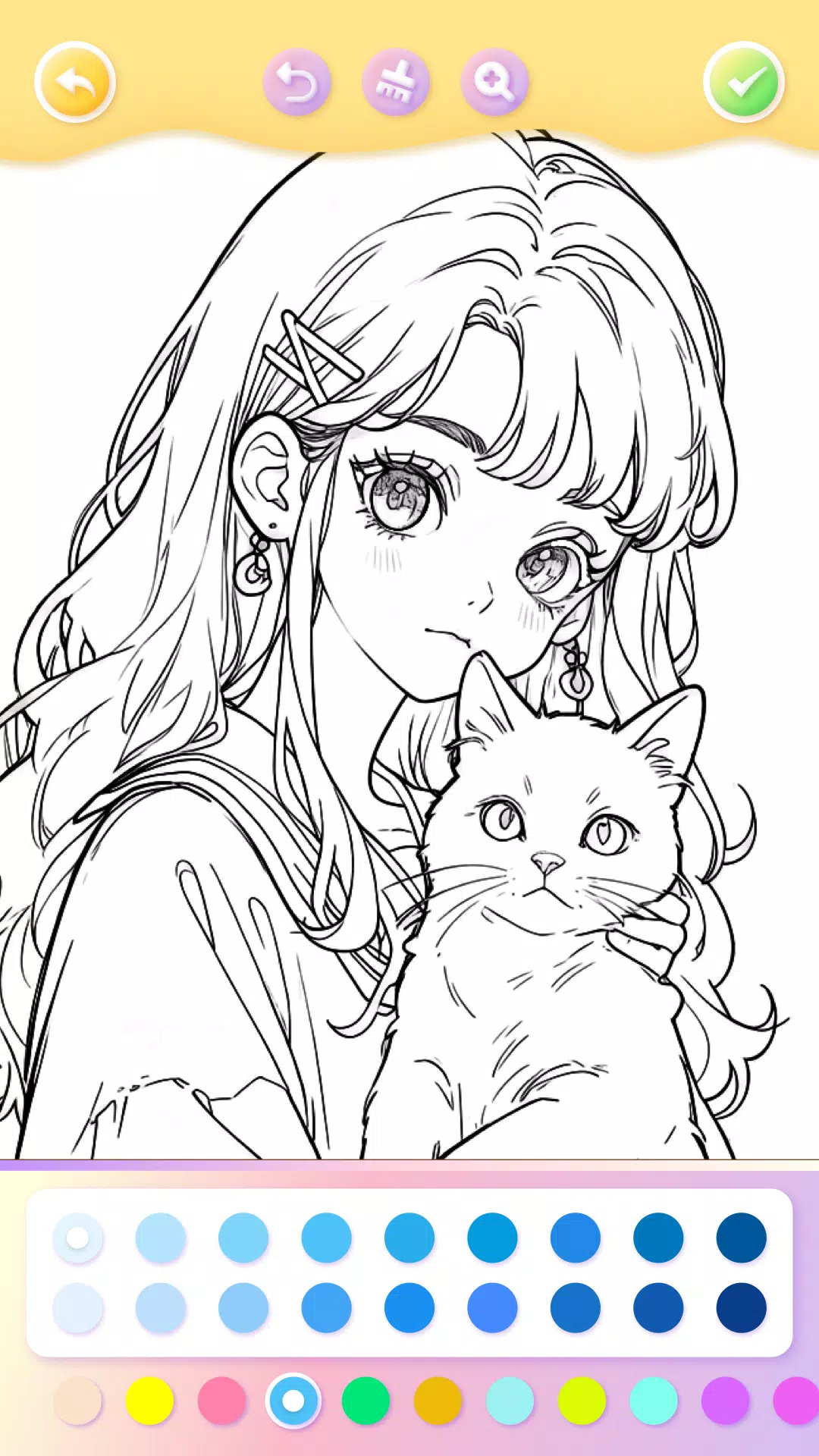 Princess Coloring Book for kid Screenshot4
