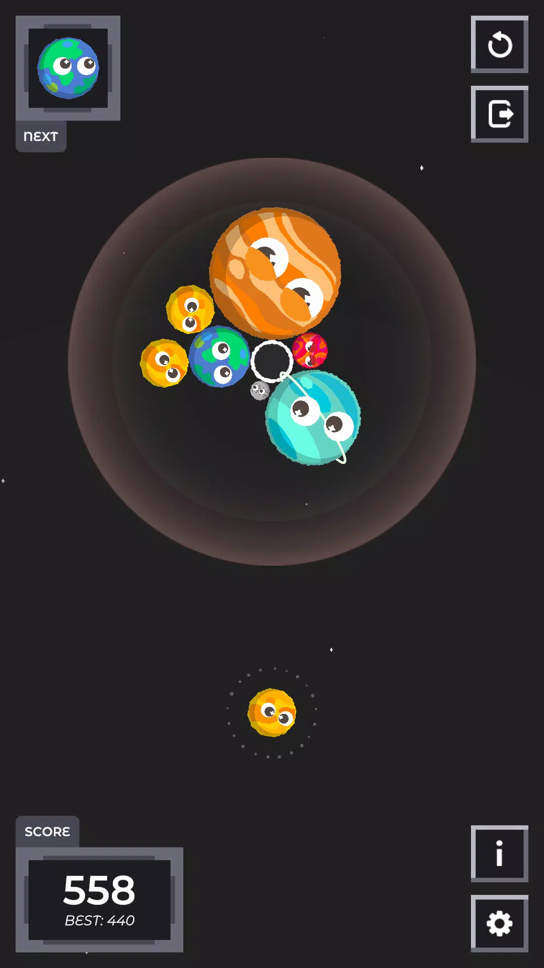 Sputnika Game (A Suika Parody) Screenshot3