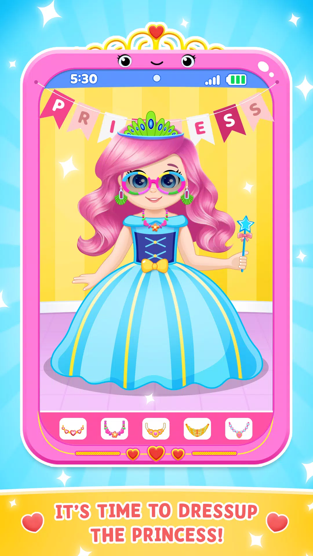 Baby princess toy phone Screenshot8