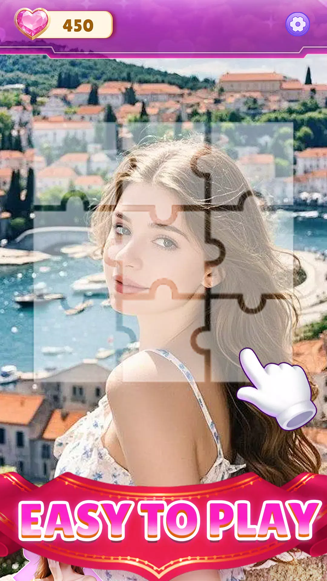 Puzzle Beauty Mosaic Screenshot1