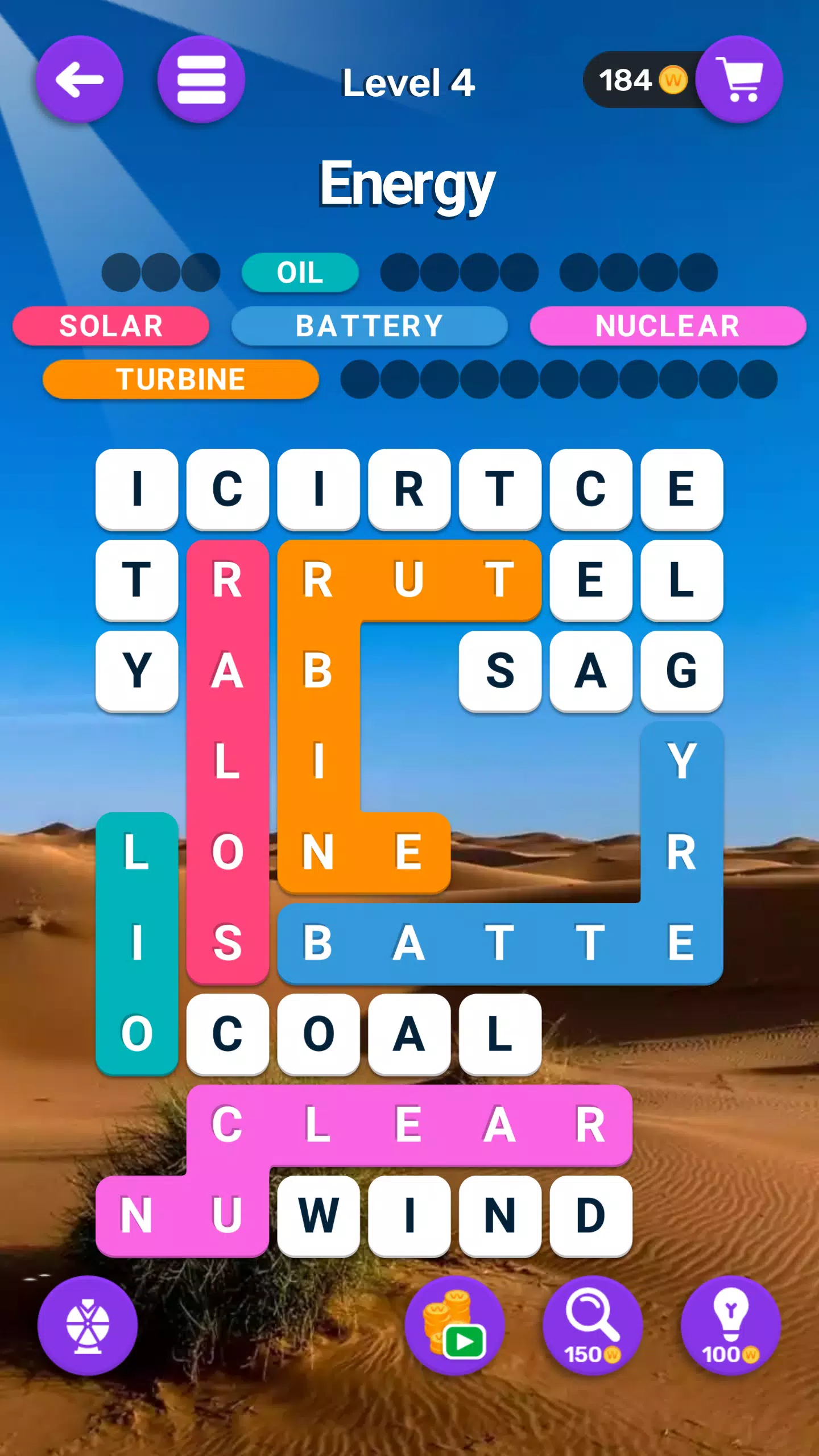 Word Search Blocks: Puzzle Screenshot4