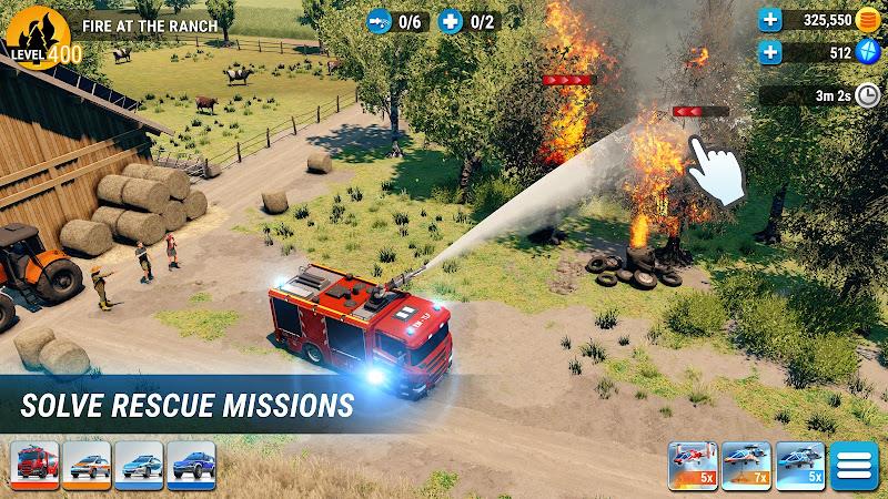 EMERGENCY HQ: firefighter game Screenshot2