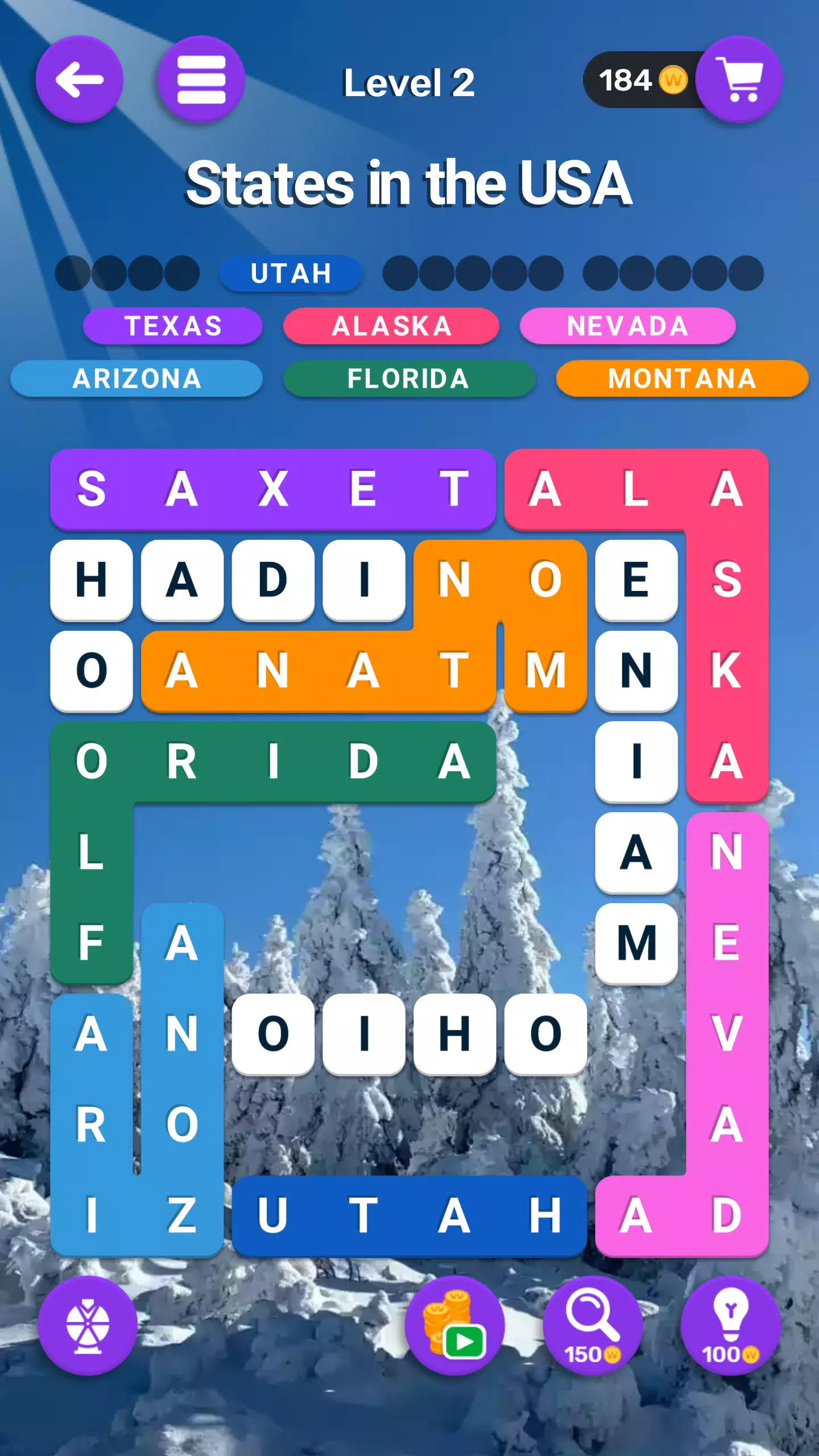Word Search Blocks: Puzzle Screenshot2