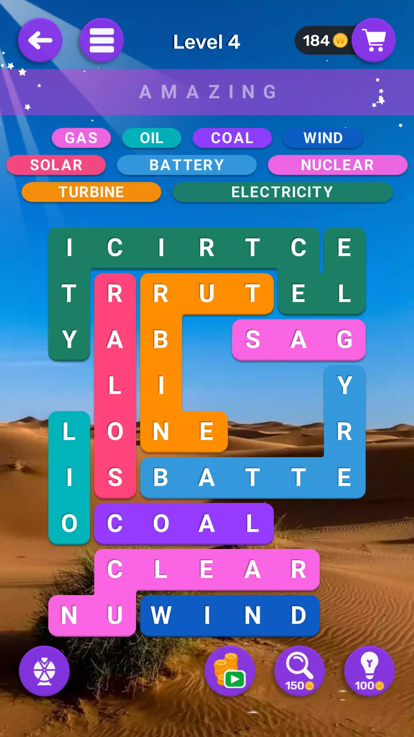 Word Search Blocks: Puzzle Screenshot5
