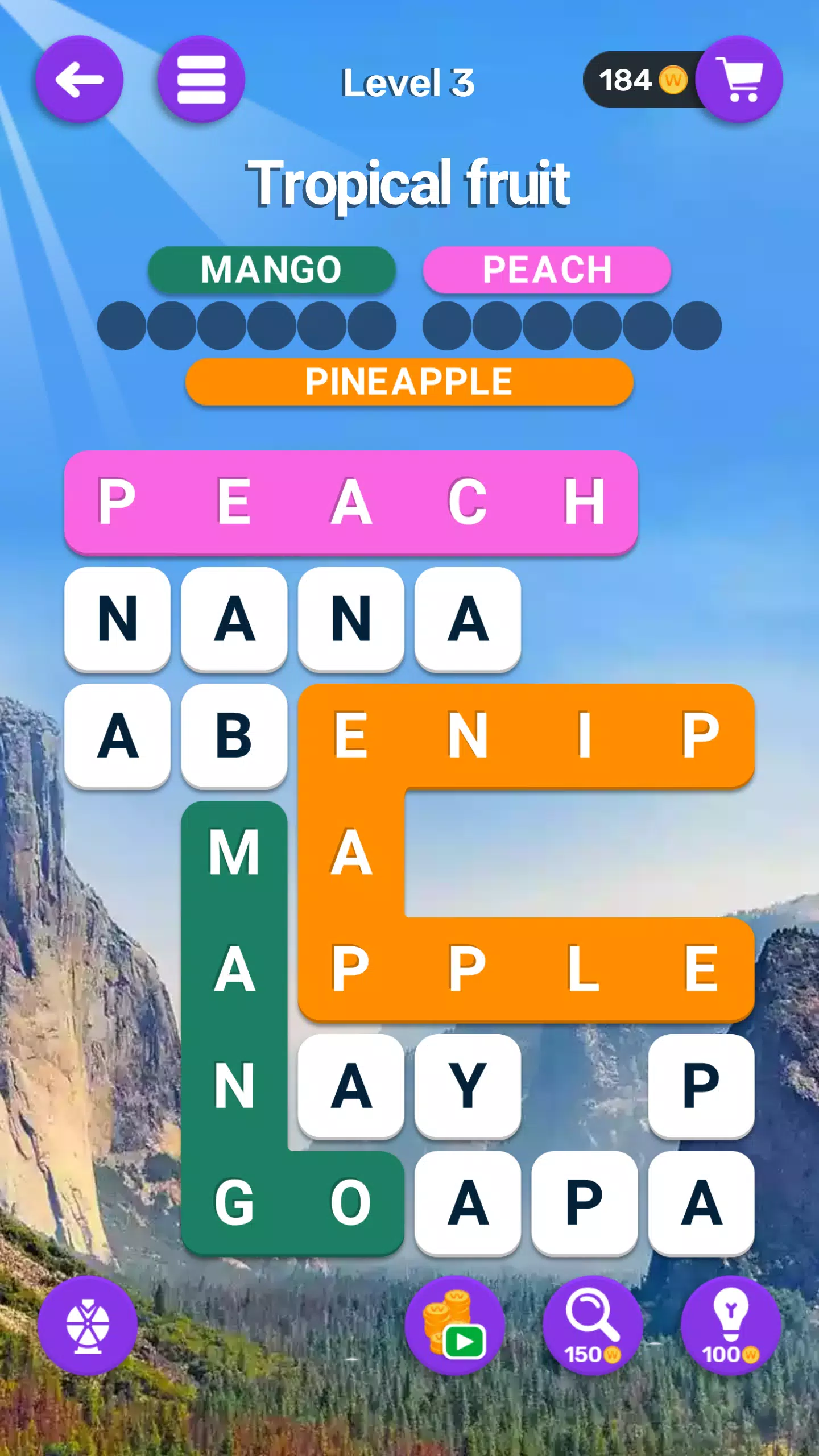 Word Search Blocks: Puzzle Screenshot3