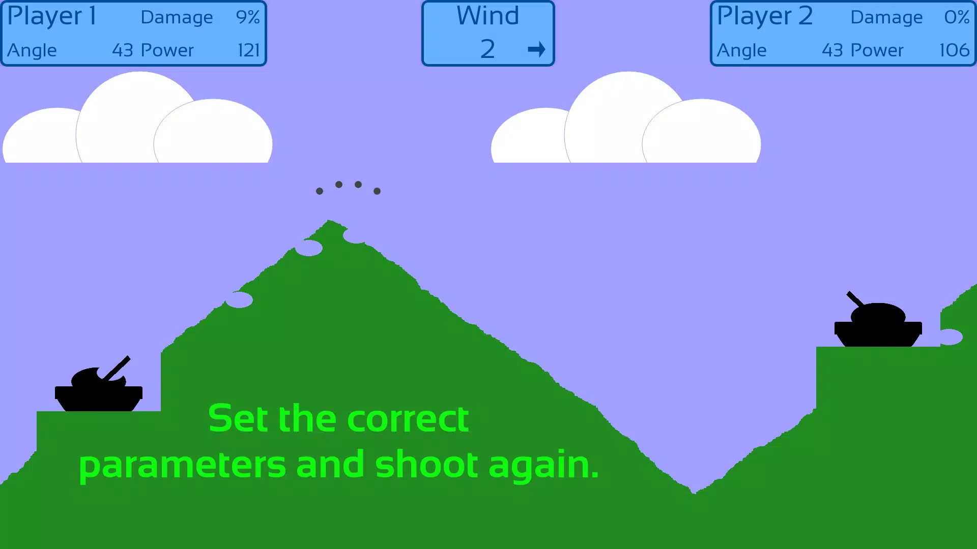 Artillery Duel Retro Screenshot3