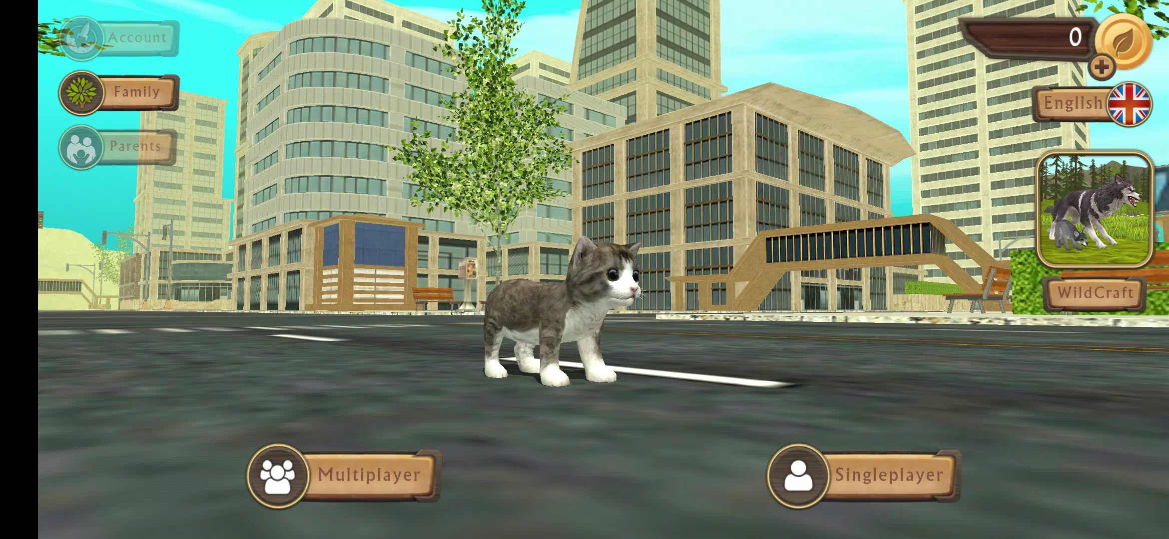 Cat Sim Online: Play with Cats Screenshot1
