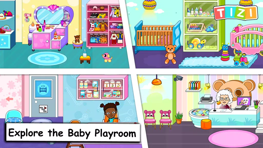 Tizi Town Daycare Baby Games Screenshot1