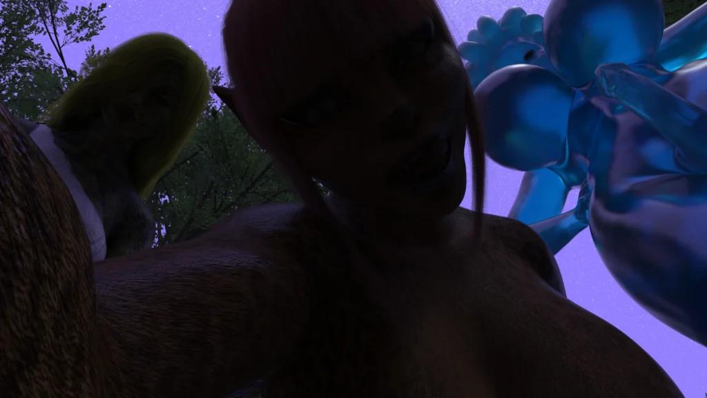 Sorceress In the Sinful Silkwood Yielding Screenshot5
