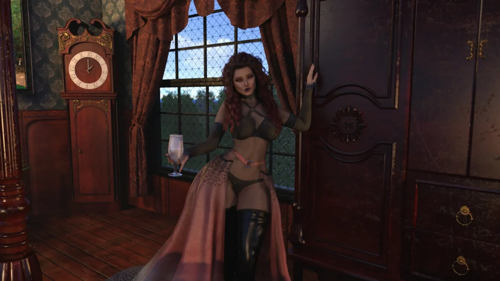 Sorceress In the Sinful Silkwood Yielding Screenshot2