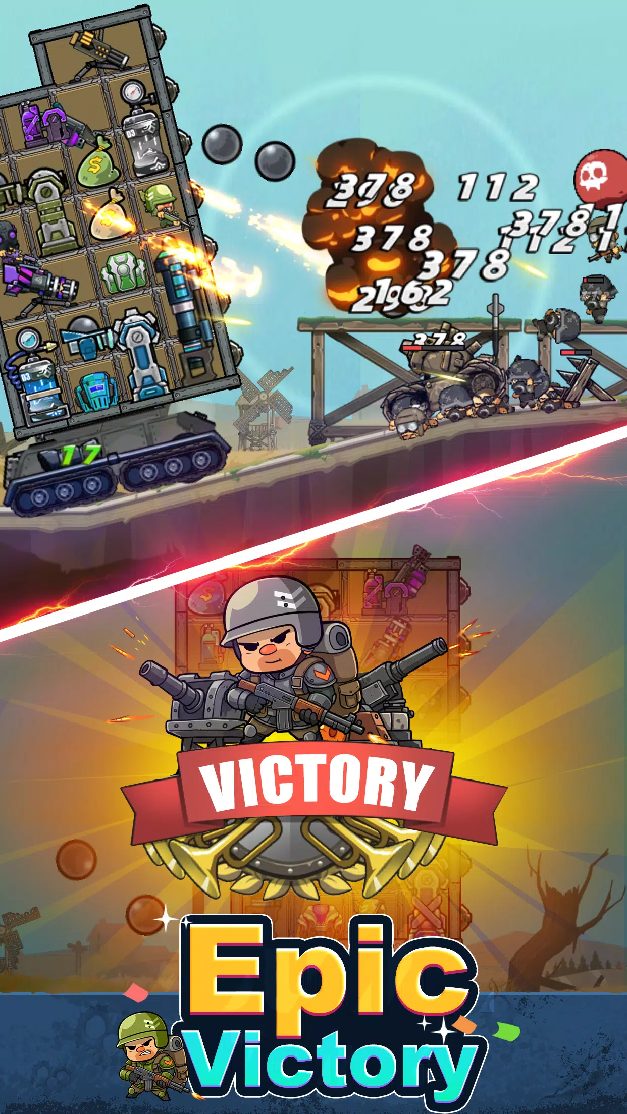 Epic Idle War: Backpack Master Screenshot5