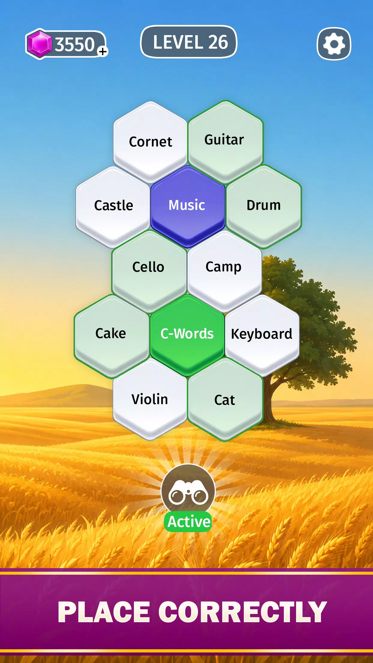 Hexa Word Connect Screenshot3