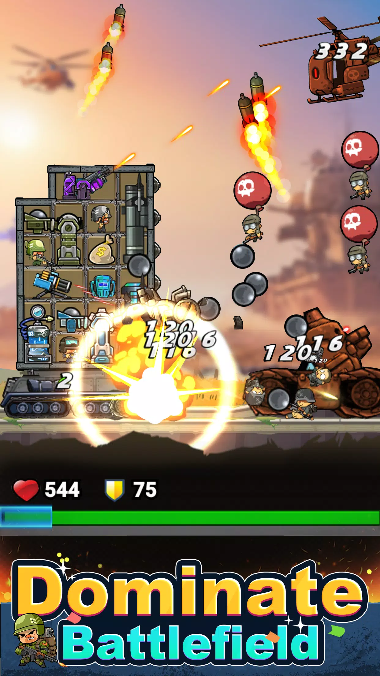 Epic Idle War: Backpack Master Screenshot2