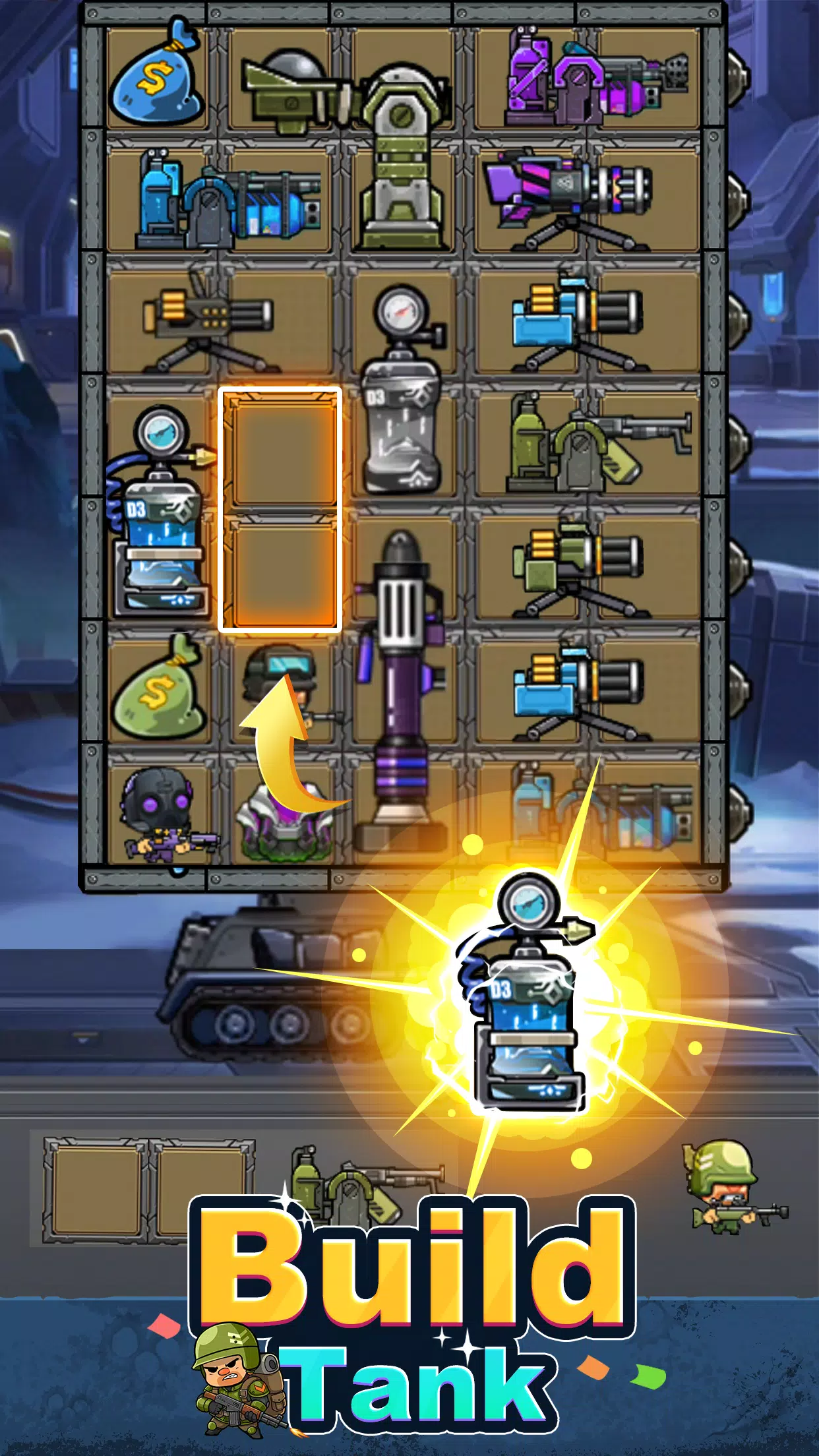 Epic Idle War: Backpack Master Screenshot6