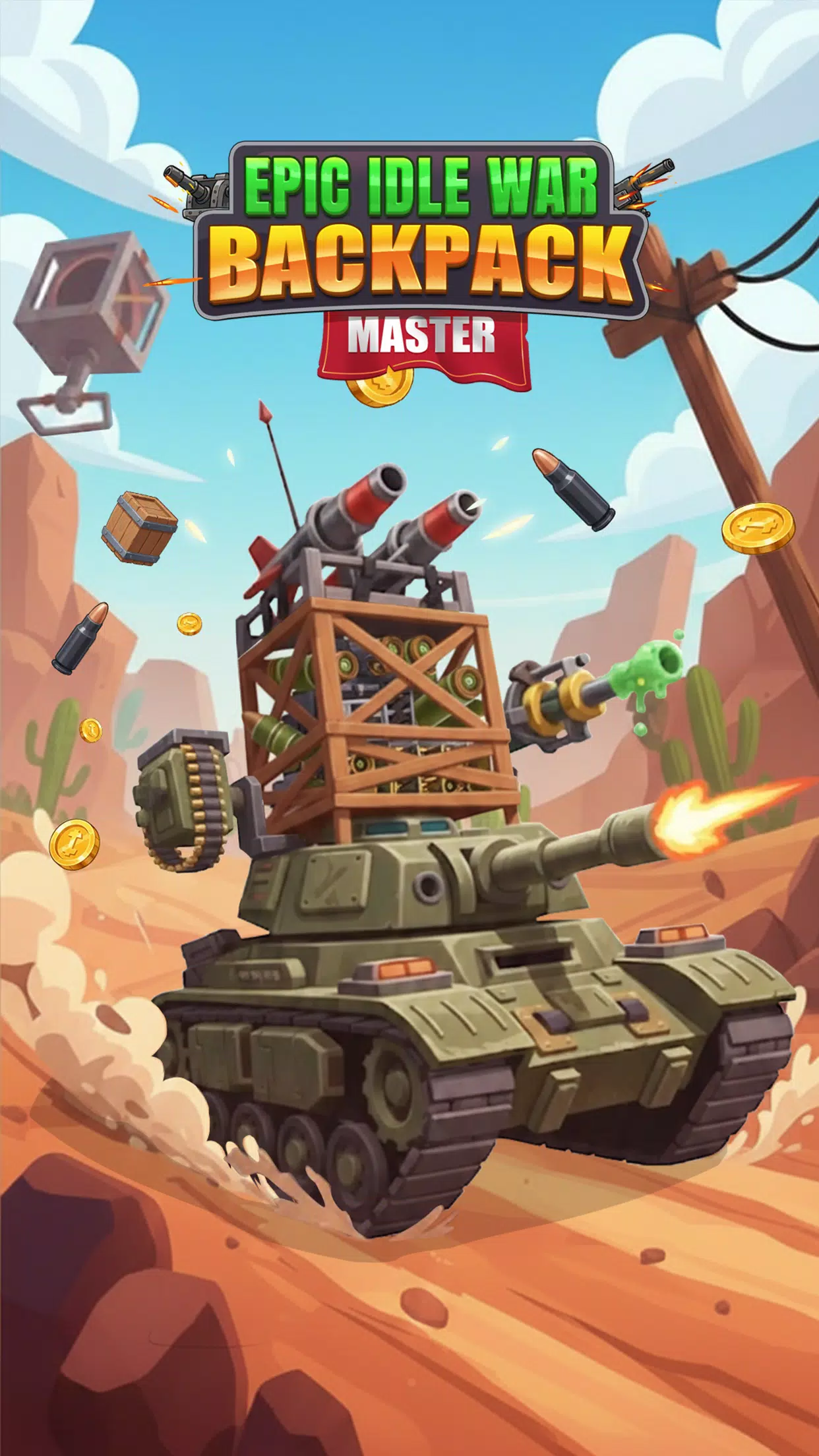 Epic Idle War: Backpack Master Screenshot1