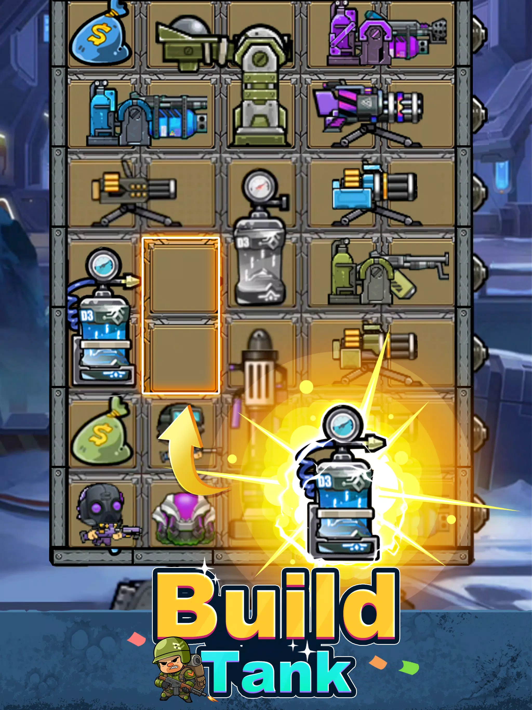Epic Idle War: Backpack Master Screenshot8