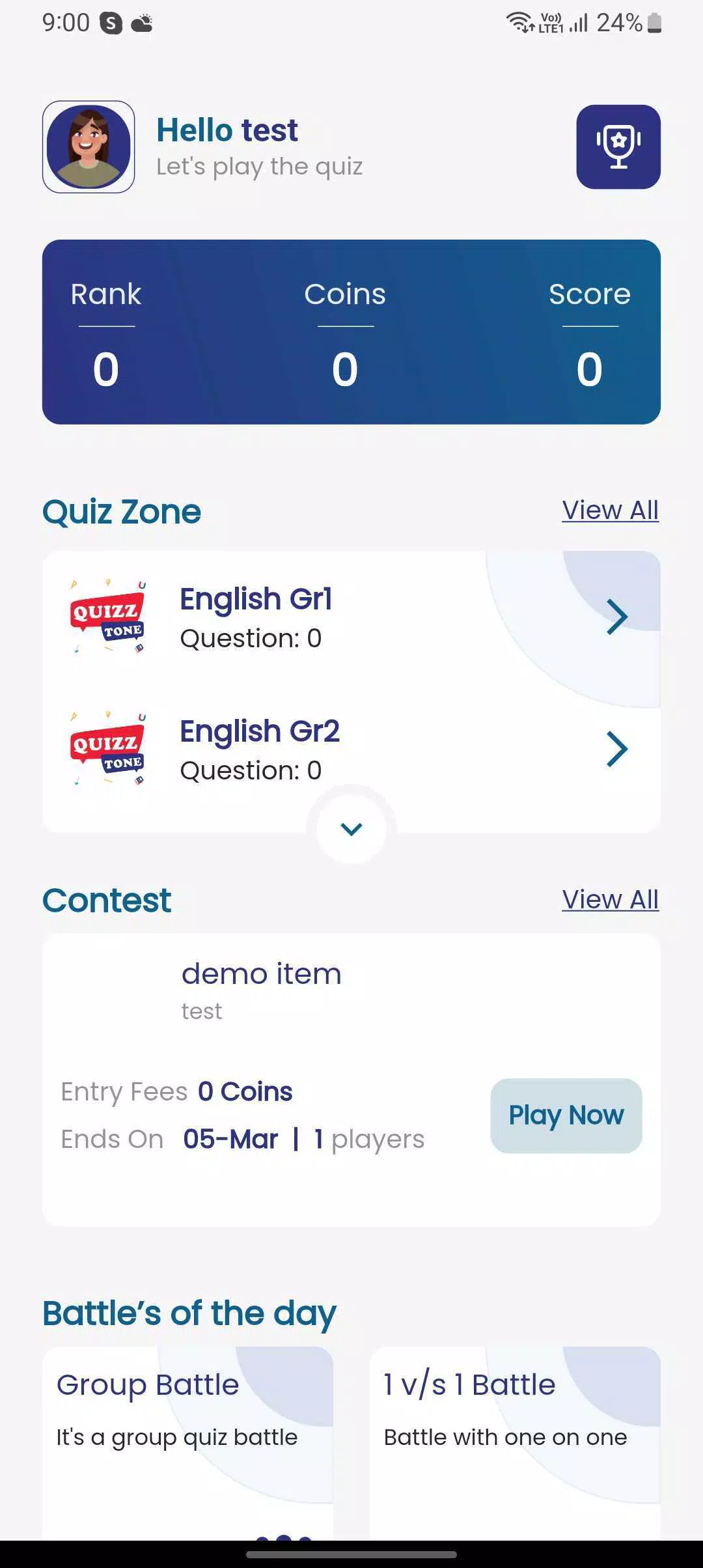 quizztone Screenshot2