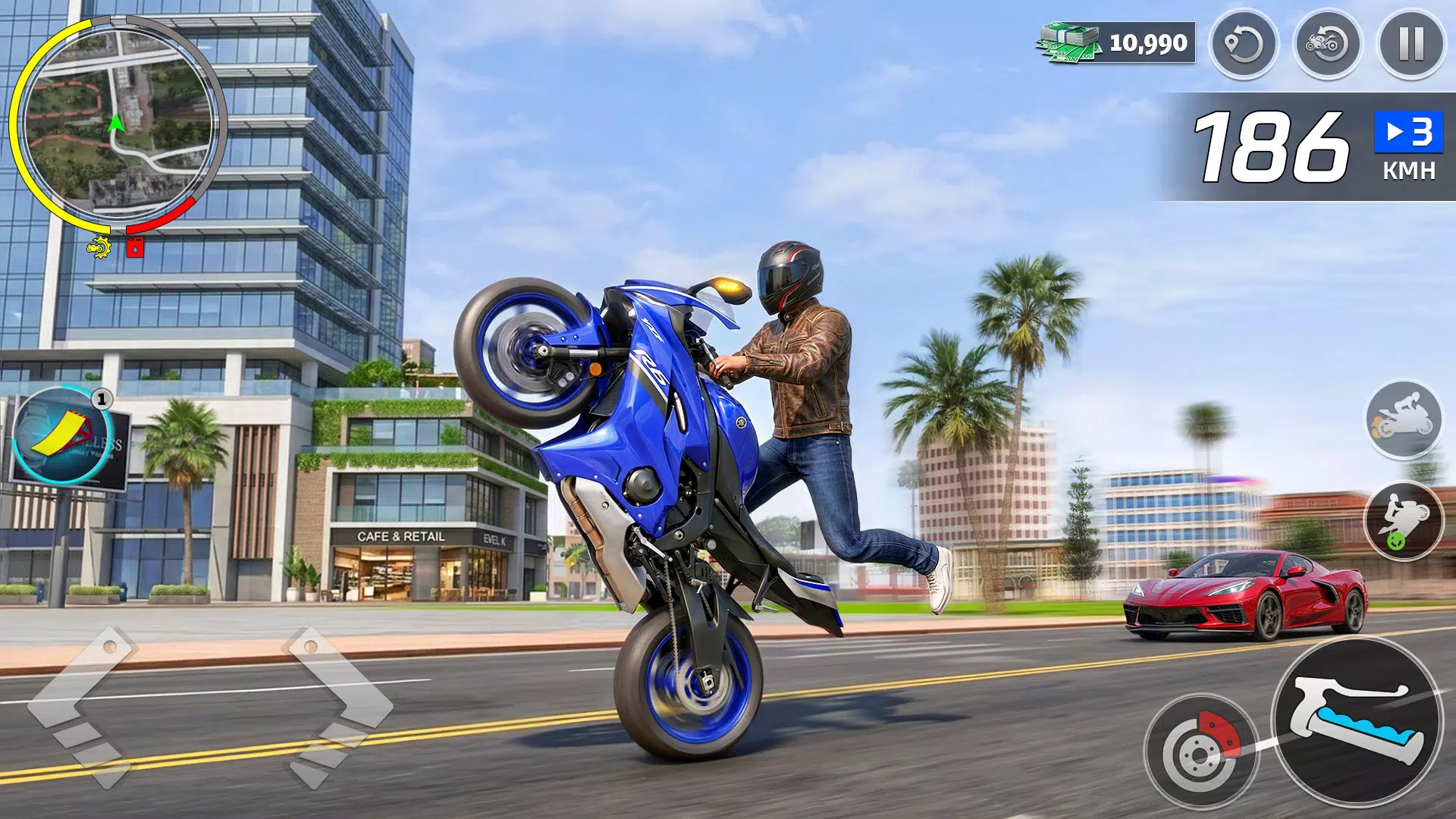 Moto Bike Racing Wheelie Games Screenshot1