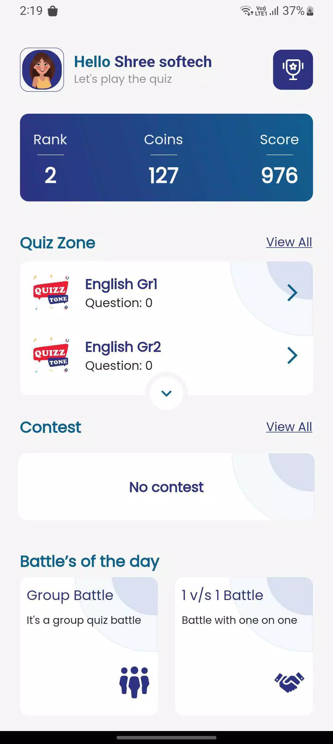 quizztone Screenshot1