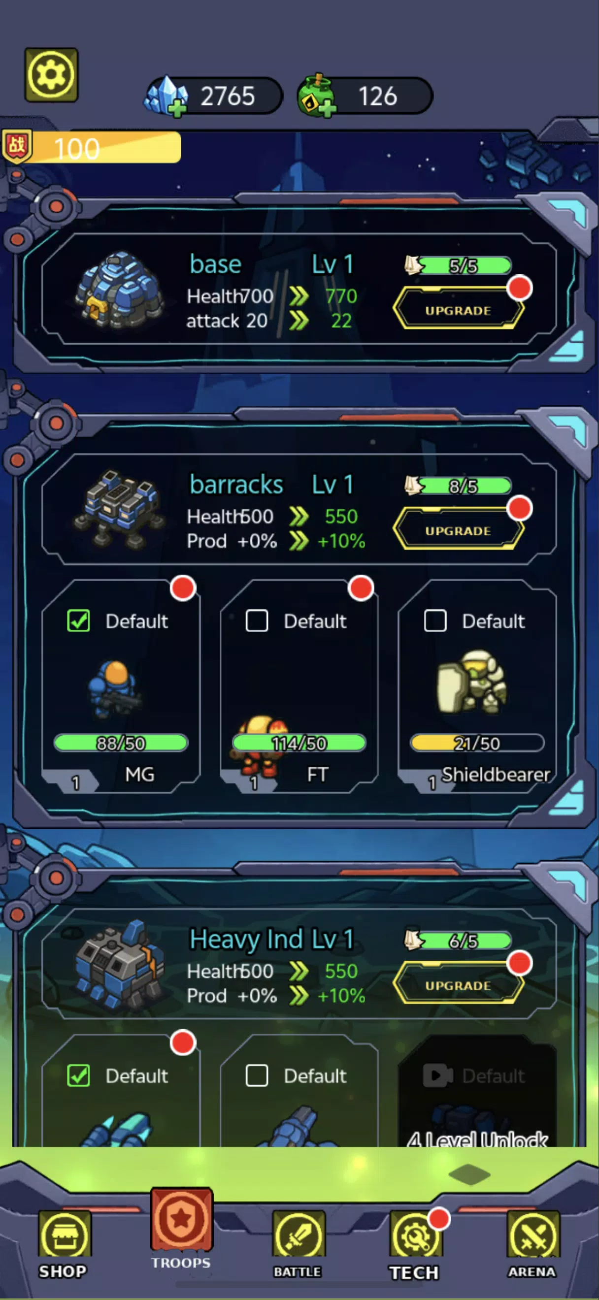 Space Defense: Guard Heroes Screenshot3