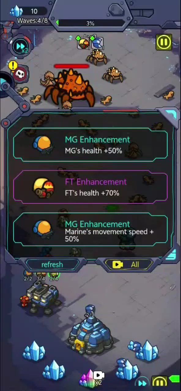 Space Defense: Guard Heroes Screenshot2