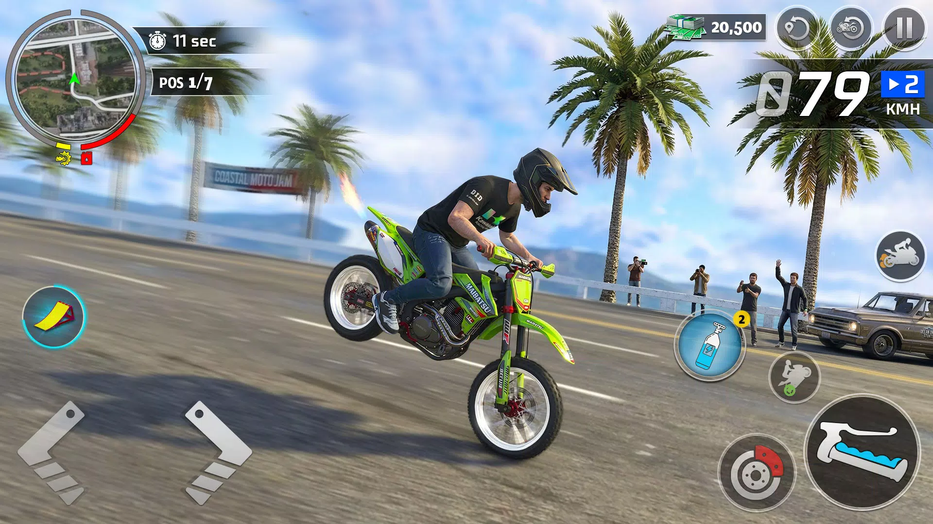 Moto Bike Racing Wheelie Games Screenshot3