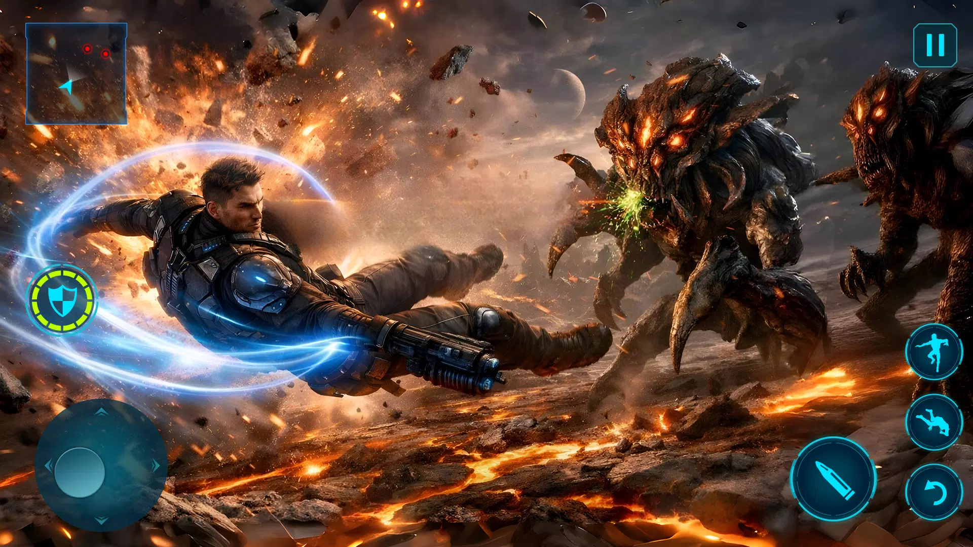 Alien Shooter 3d Shooting Game Screenshot2