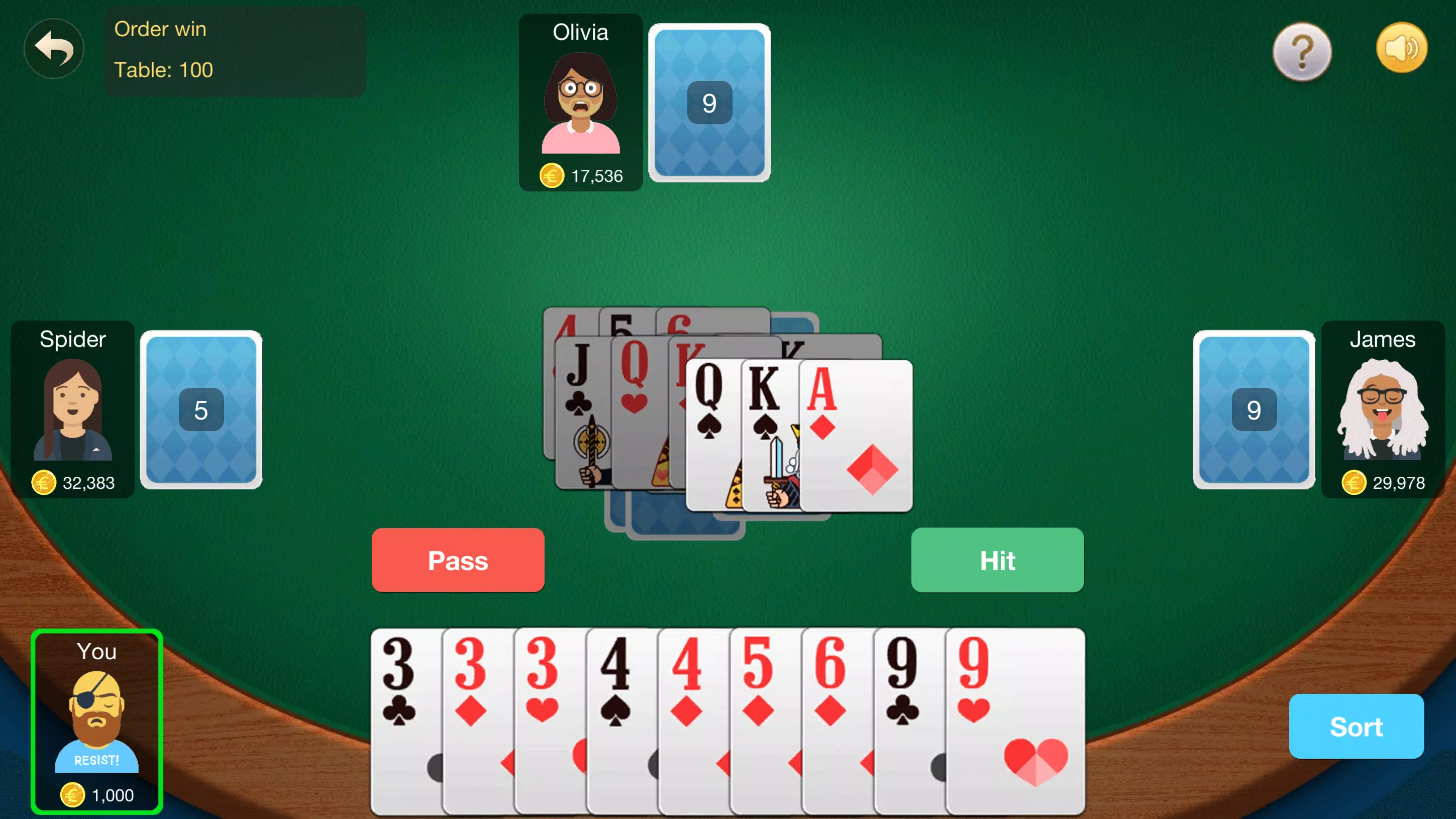 Tiến Lên Miền Nam: Phỏm, Tá Lả Screenshot2