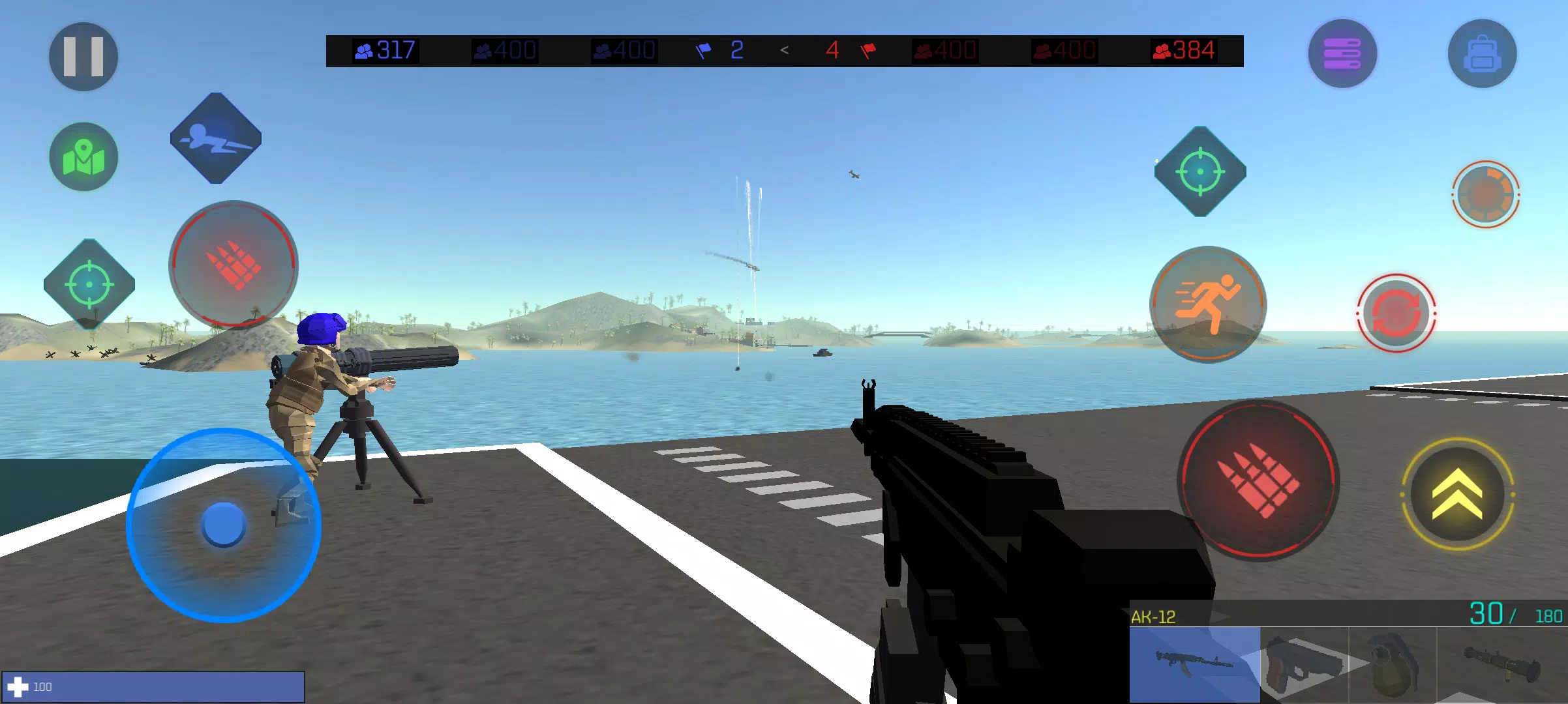 Battle Raven Field: Blue-Red Screenshot2