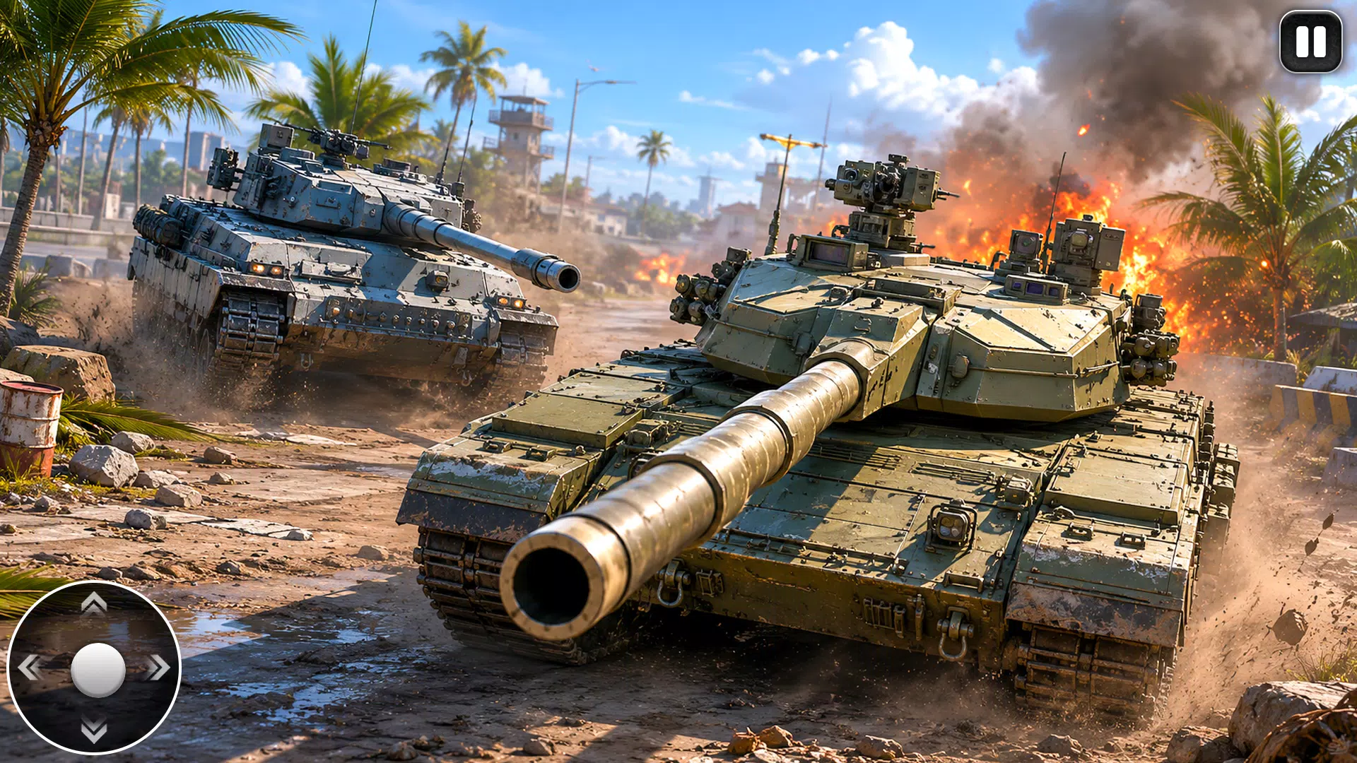 Battle Tank War Shooting Games Screenshot1