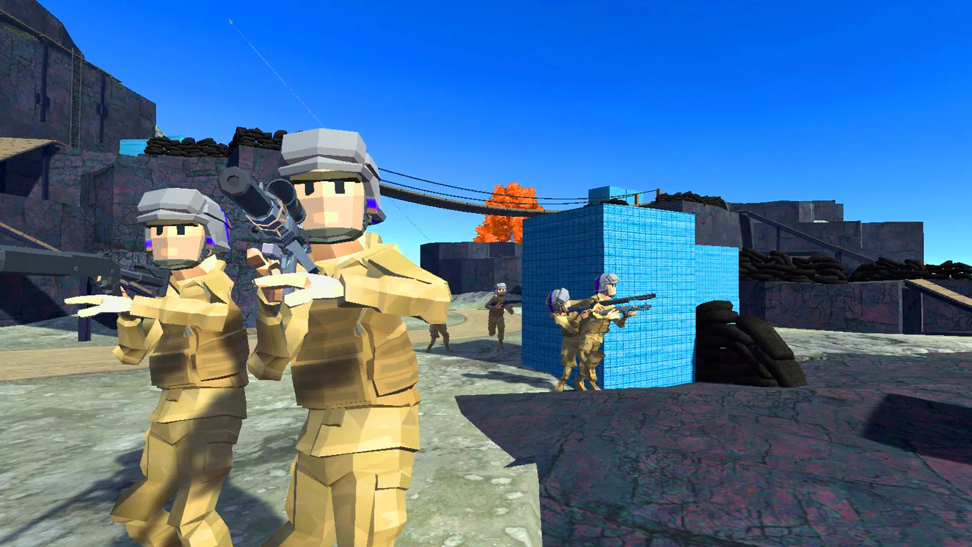 Battle Raven Field: Blue-Red Screenshot1