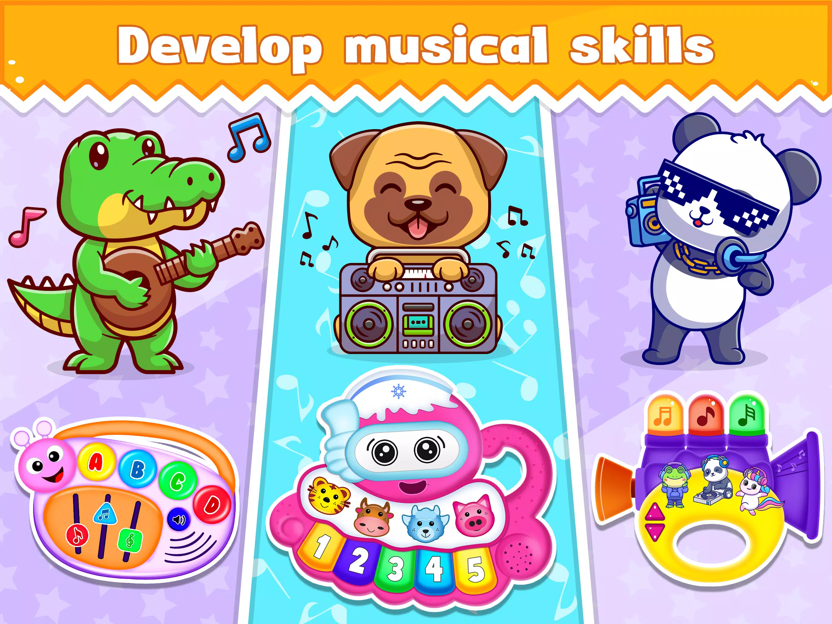 Baby Piano Kids Music Games Screenshot7