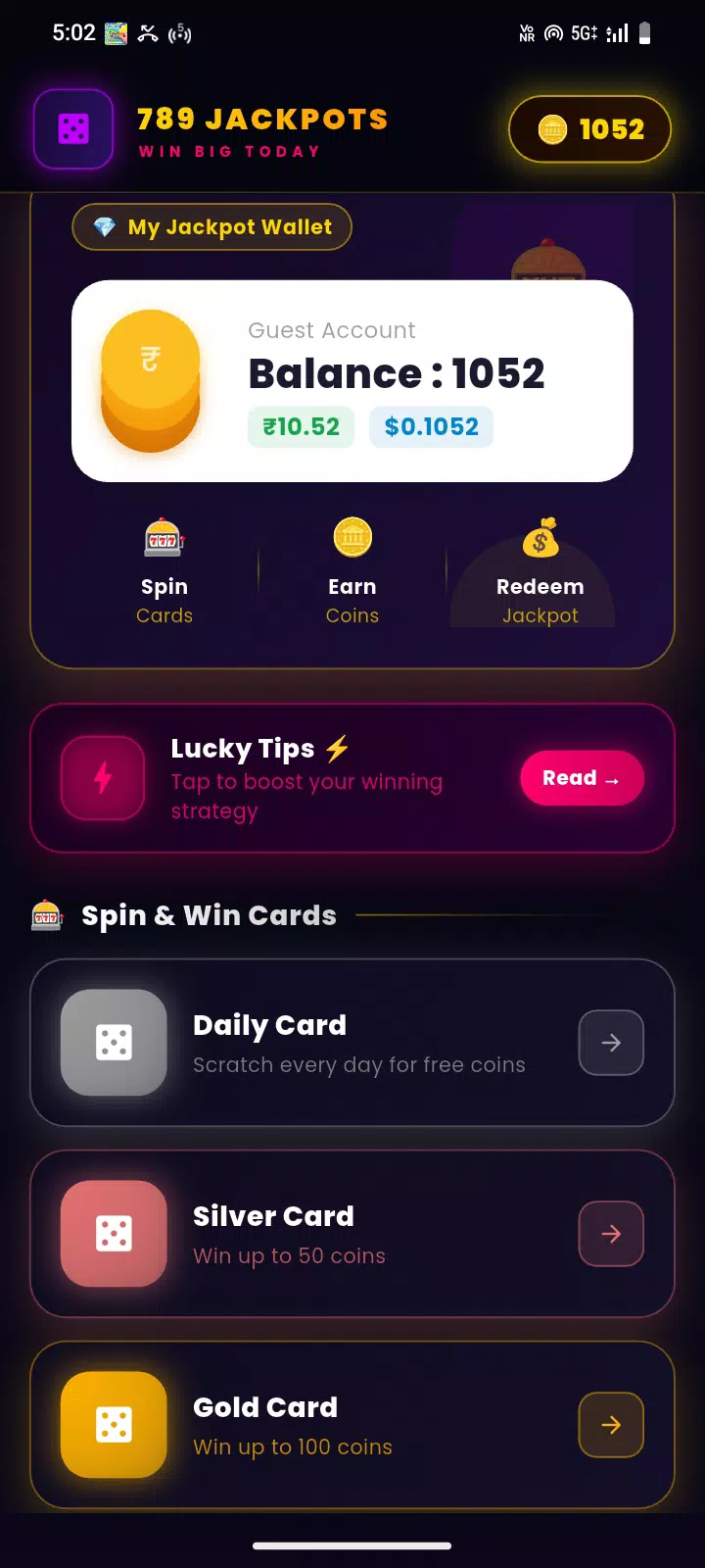 789 Jackpot Screenshot3