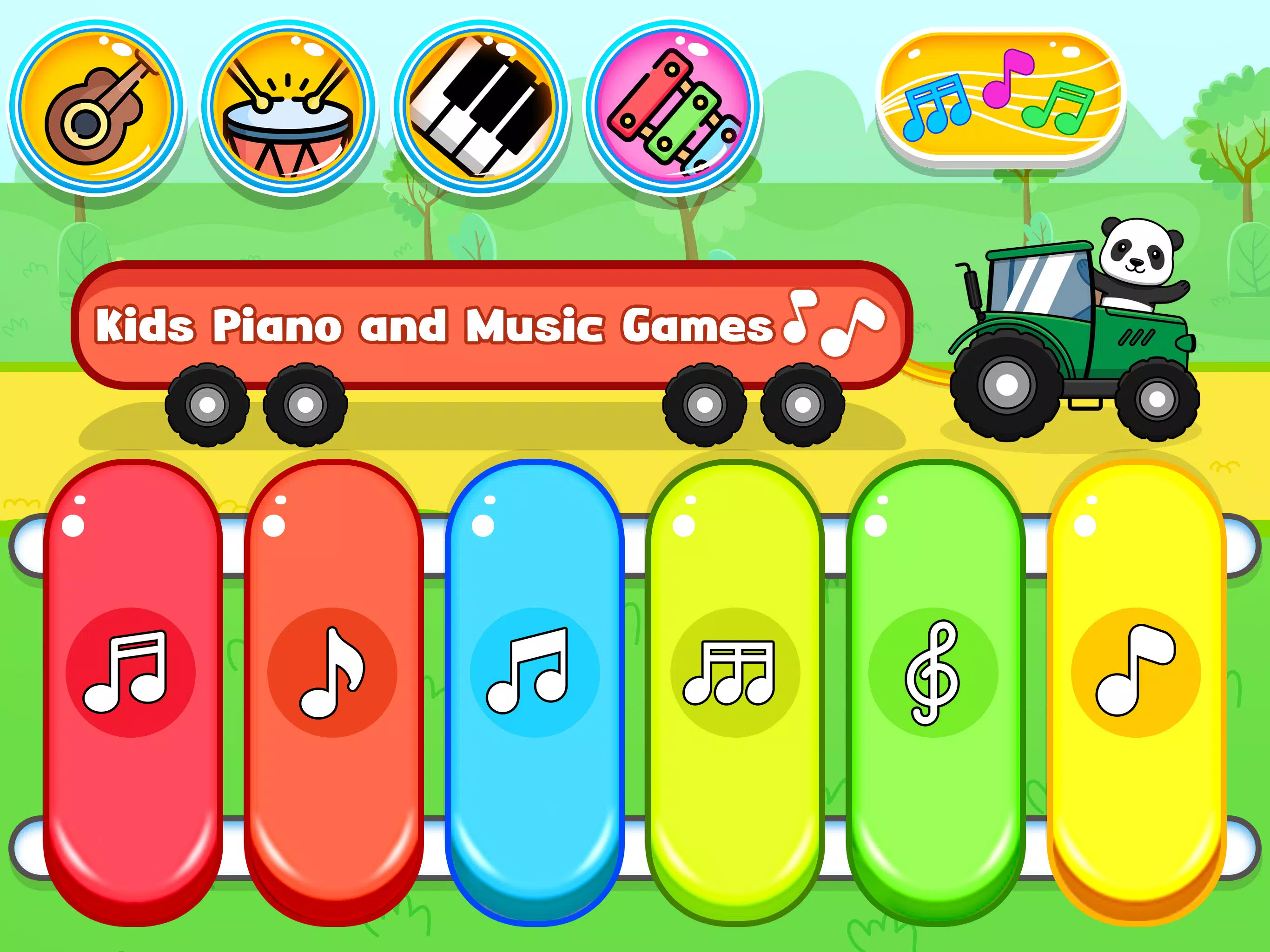 Baby Piano Kids Music Games Screenshot1