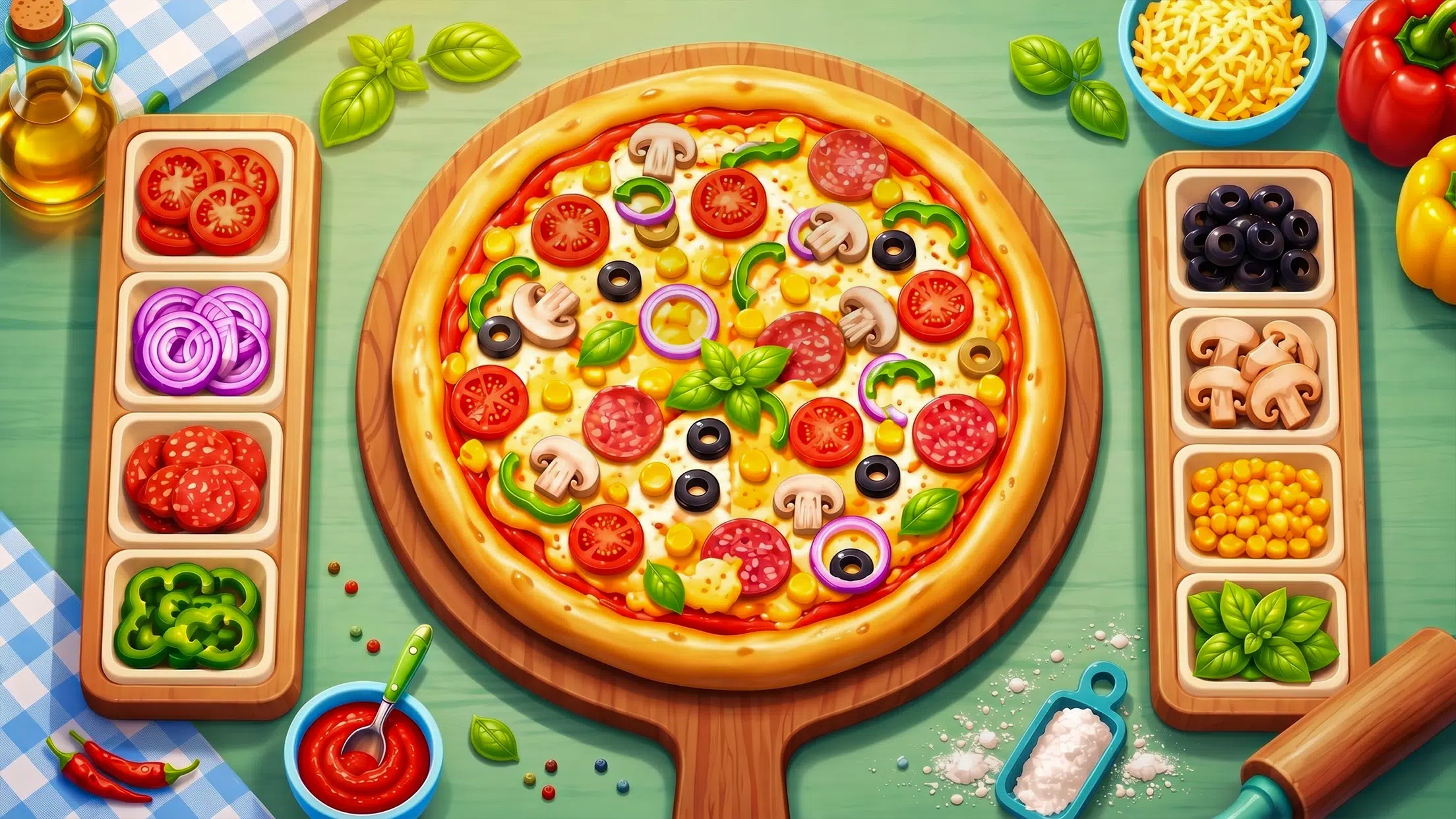 Kitchen Set Fun Cooking Time Screenshot3
