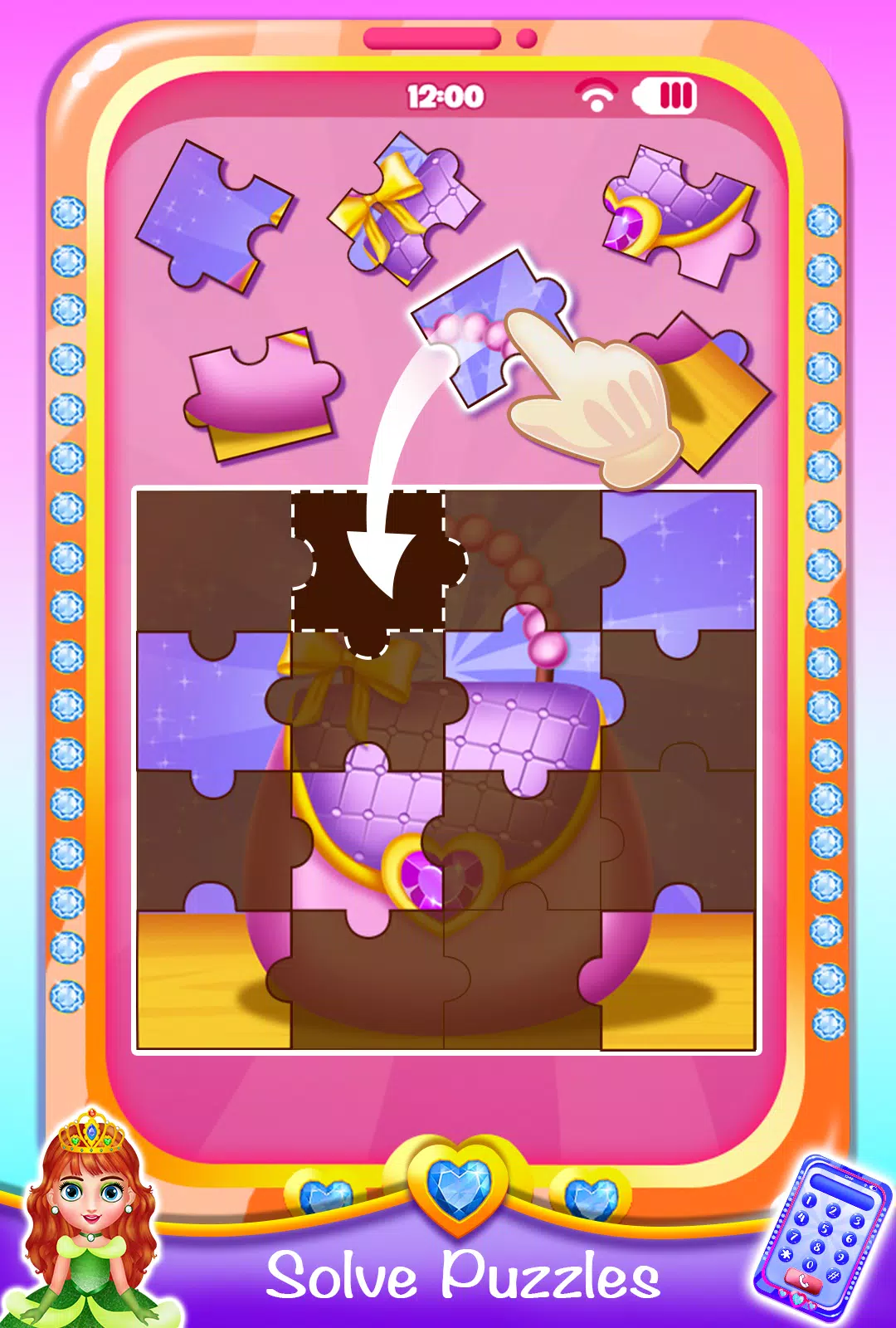 Princess Toy phone Game Screenshot2
