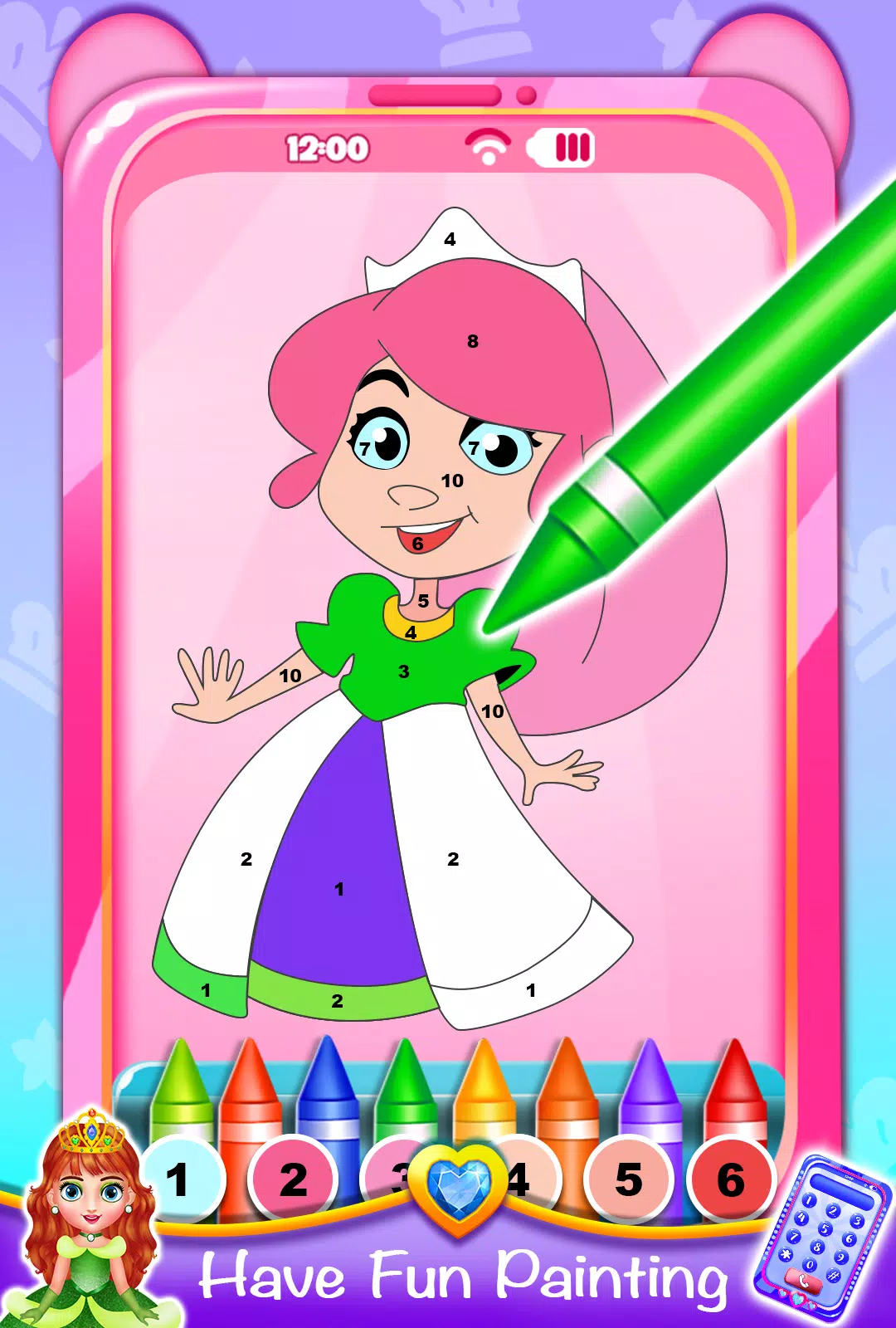 Princess Toy phone Game Screenshot5