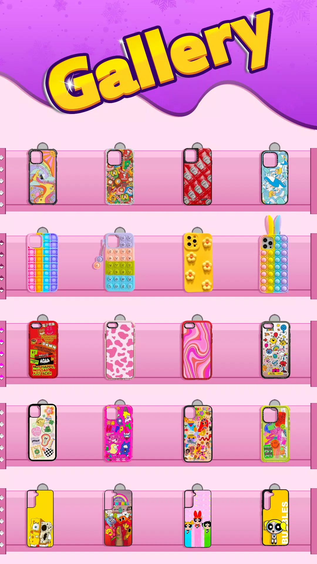 DIY Phone Case Design Games 3D Screenshot8