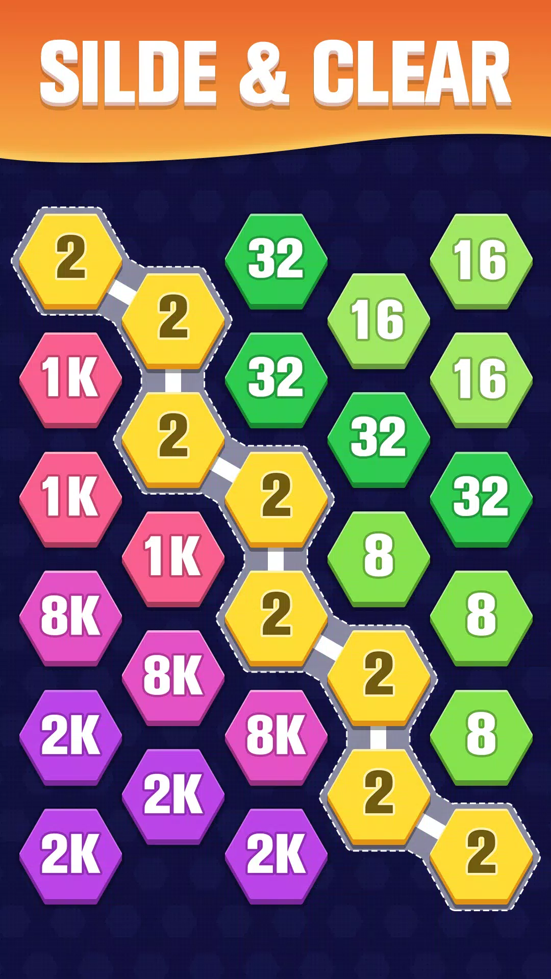 Hexa Puzzle - 2048 Game Screenshot8