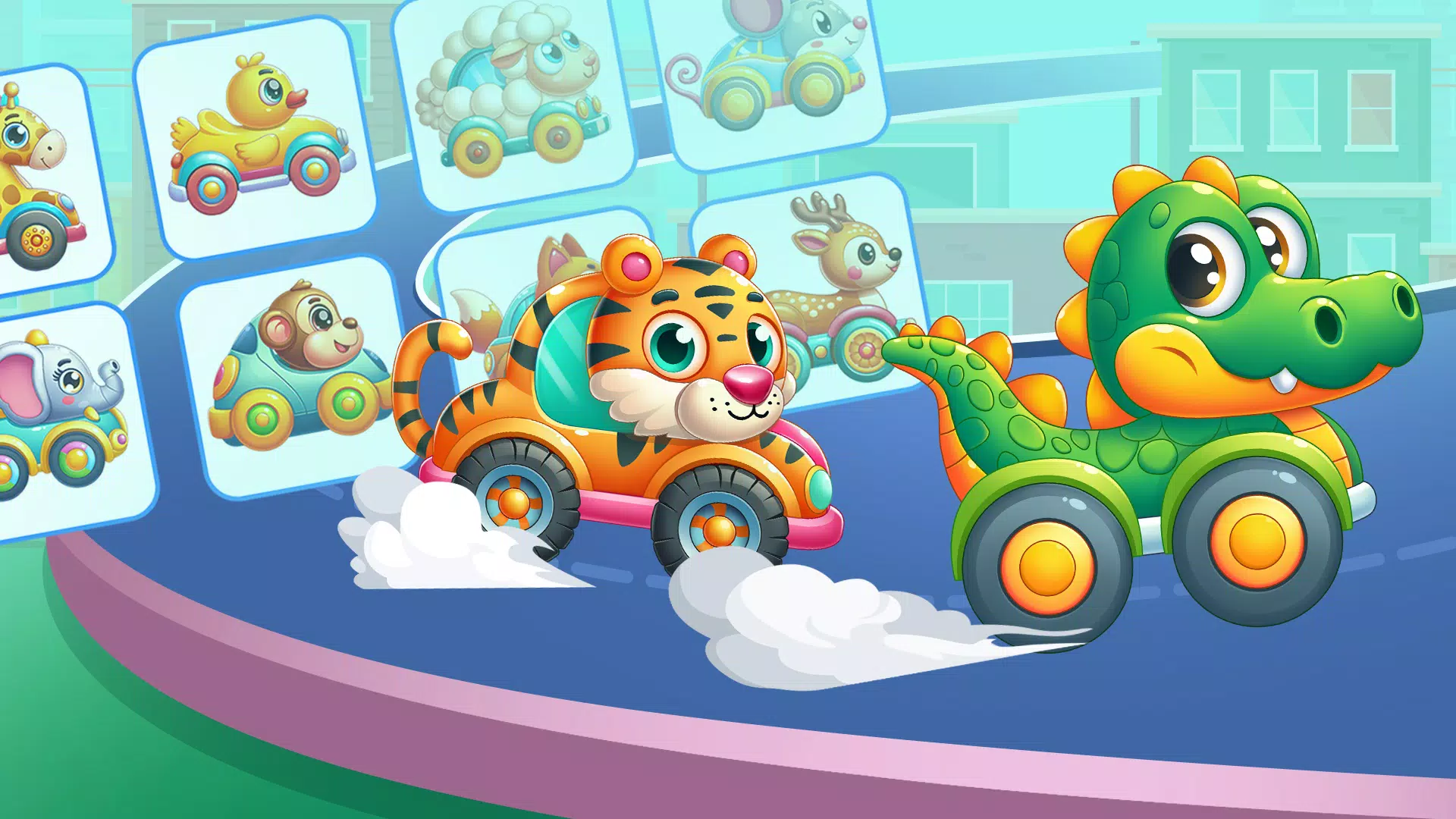 Cute Animal Car Racing Game Screenshot5