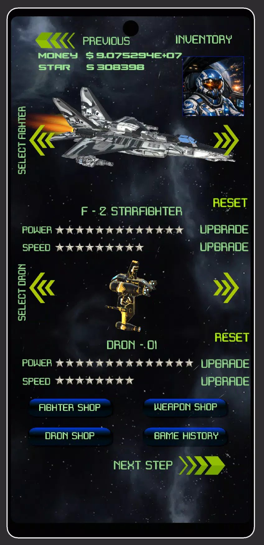 SpaceFighter-Survival in Space Screenshot4