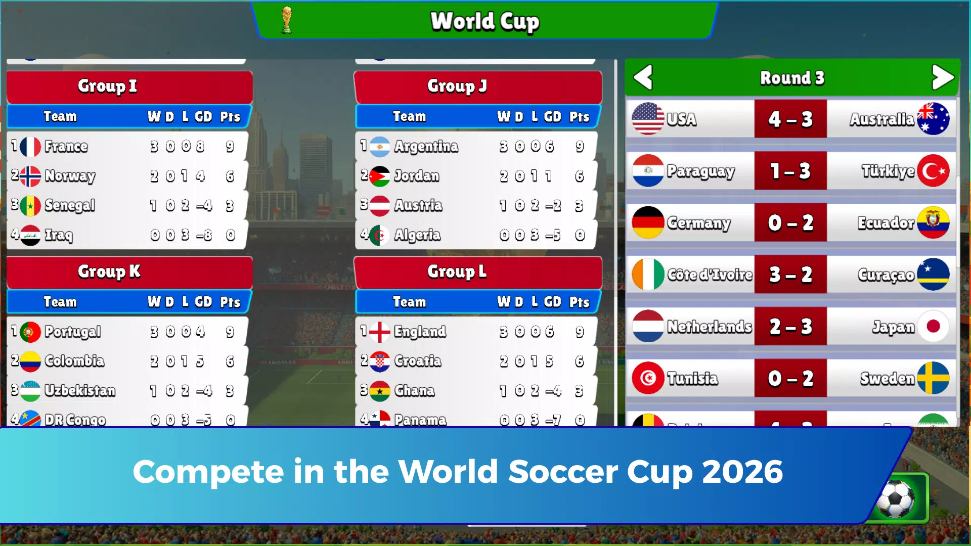 World Head Soccer Cup 2026 Screenshot4