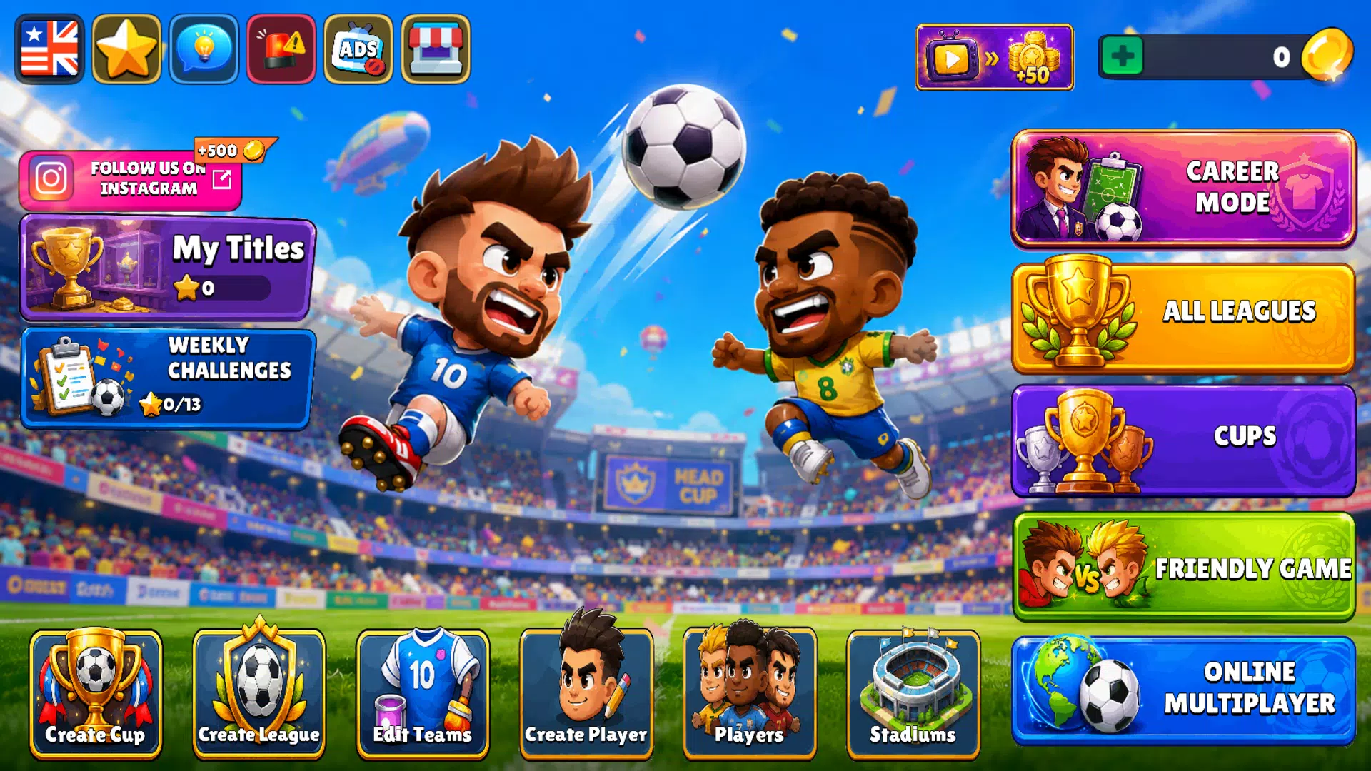 World Head Soccer Cup 2026 Screenshot2