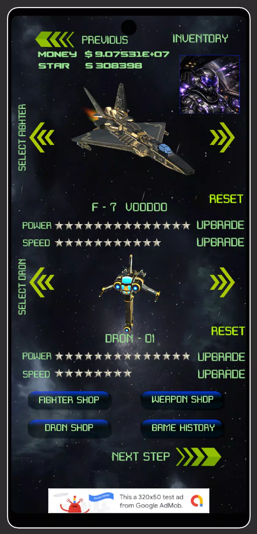 SpaceFighter-Survival in Space Screenshot3