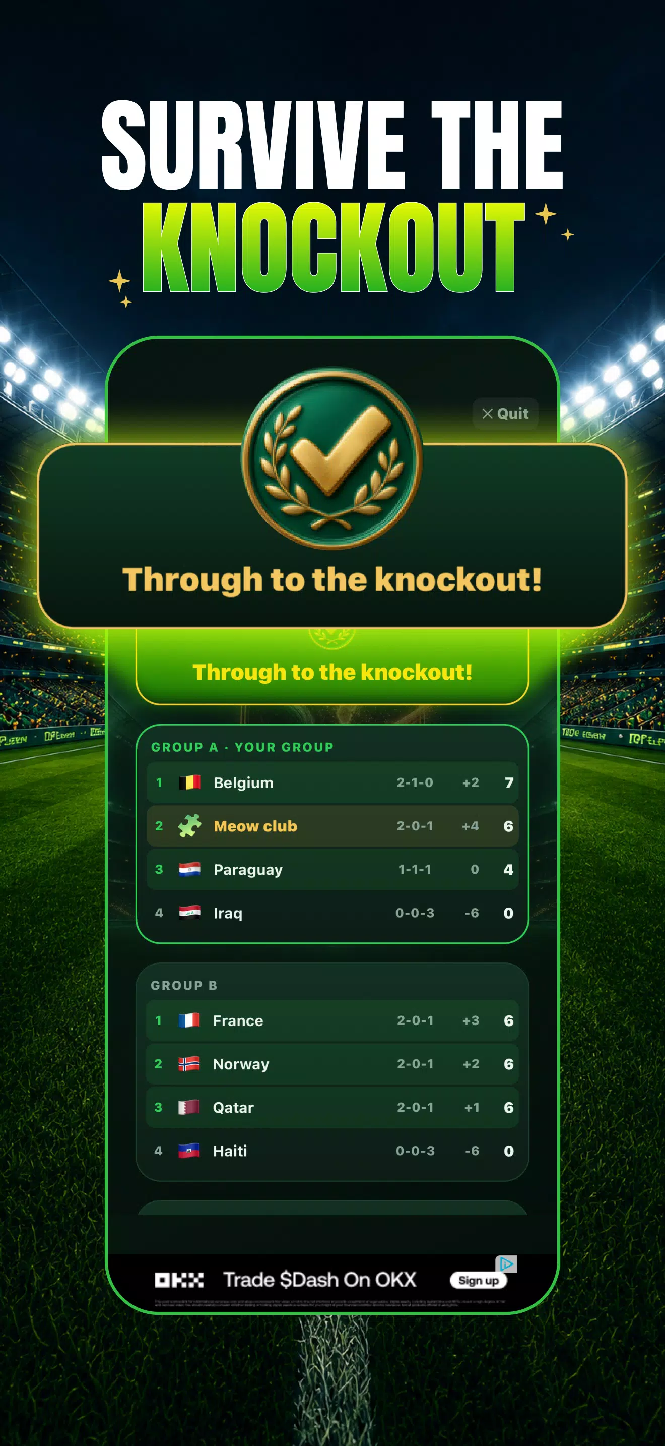 Football Draft: Squad Manager Screenshot5
